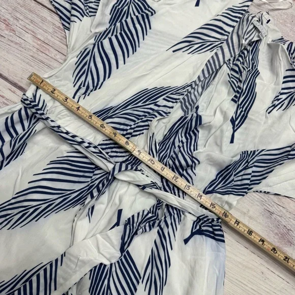 Baltic Born Corinth Maxi Dress White Blue Size XXL - Picture 4 of 9